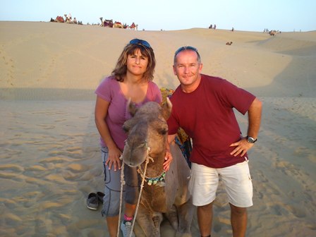 Camel Safari At Jaisalmer